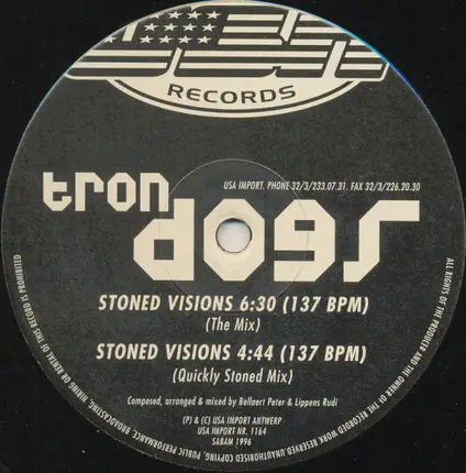 Tron Dogs - Stoned Visions