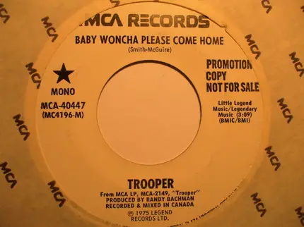 Trooper - Baby Woncha Please Come Home