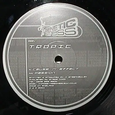 Tropic - Cause 'n' Effect / Passion