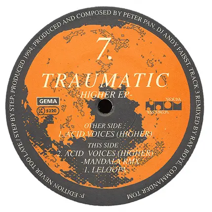 Traumatic - Higher ep