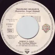 7inch Vinyl Single - Traveling Wilburys - Nobody's Child - Large Centre Hole
