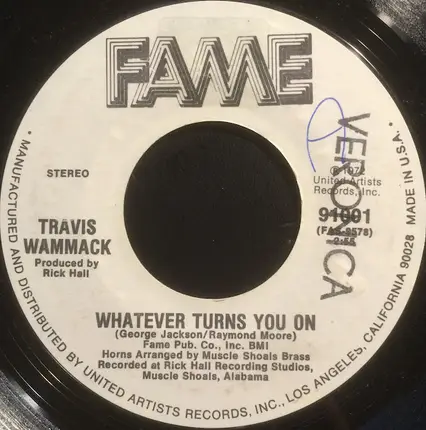 Travis Wammack - Whatever Turns You On / Slip Away