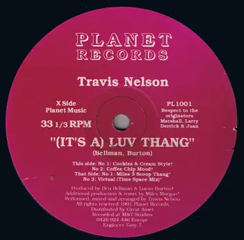 Travis Nelson - (It's A) Luv Thang