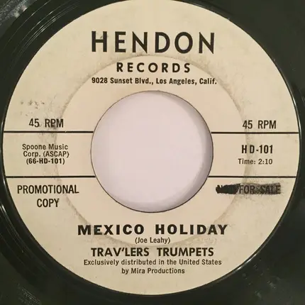 Trav'lers Trumpets - Silver Plate Shuffle / Mexico Holiday
