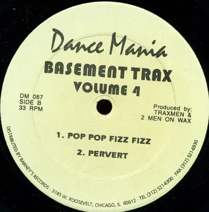 Traxmen & 2 Men On Wax - Basement Trax Volume 4