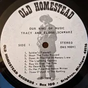 LP - Tracy Schwarz & Eloise Schwarz - Our Kind Of Music - Signed