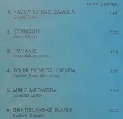 LP - Traditional Club Bratislava - Hrá Slovenských Interpretov - Bratislavské Blues