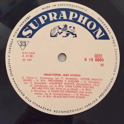 Traditional Jazz Studio - Traditional Jazz Studio