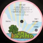 LP - Traffic - Last Exit - pink rim Island