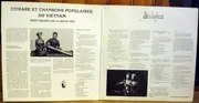 LP - Tran Quang Hai Et Bach Yen - Cithare Et Chansons Populaires Du Vietnam - Gatefold