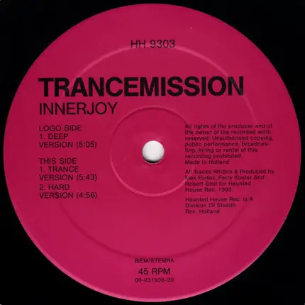 Trancemission - Innerjoy