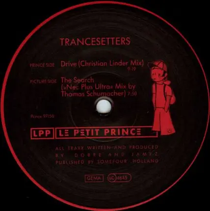Trancesetters - The Search / Drive (Remixes) *TEST PRESSING*