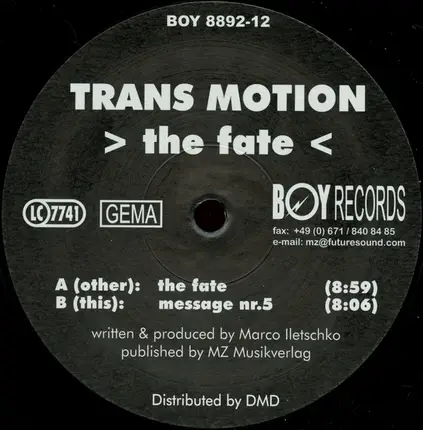 Transmotion - The Fate