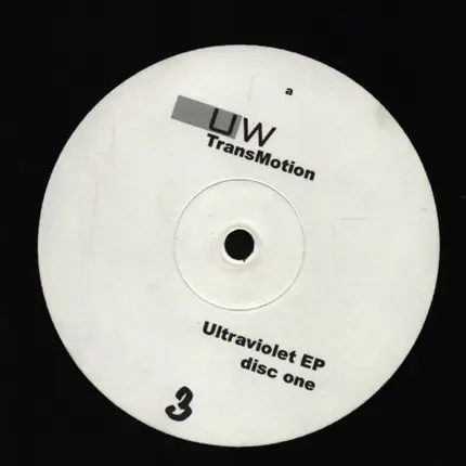Transmotion - Ultraviolet EP (Disc One)