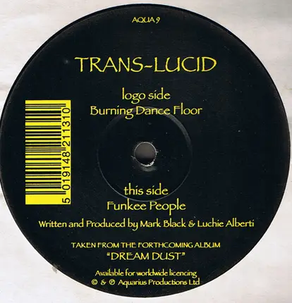Trans-Lucid - Burning Dance Floor / Funkee People