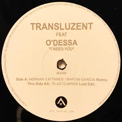 Transluzent - I Need You