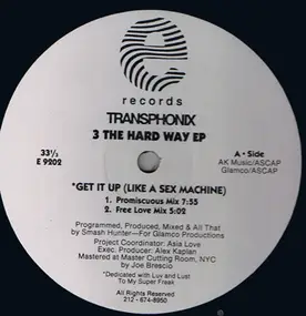 Transphonix - 3 The Hard Way EP
