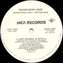 12inch Vinyl Single - Transvision Vamp - (I Just Wanna) B With U