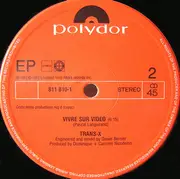 12inch Vinyl Single - Trans-X - Living On Video / Vivre Sur Vidéo