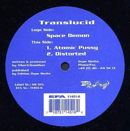 Trans-Lucid - Space Demon / Atomic Pussy / Distorted