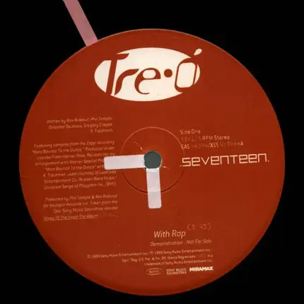Tre-O - Seventeen