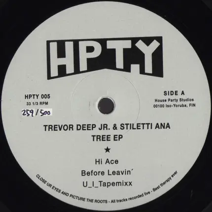 Trevor Deep Jr. & Stiletti-Ana - Tree EP