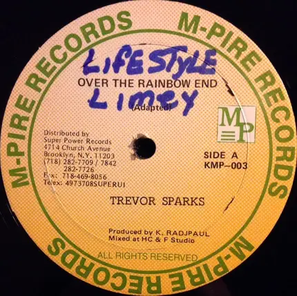 Trevor Sparks - Over The Rainbow End