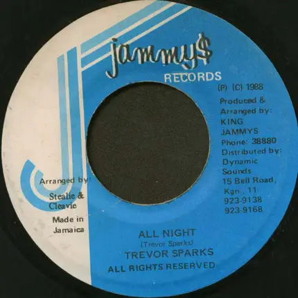 Trevor Sparks - All Night