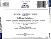 CD - Bach - Goldberg-Variationen (Pinnock) - Still sealed