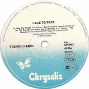 LP - Trevor Rabin - Face To Face