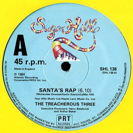 Treacherous Three - Santa's Rap