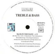 12inch Vinyl Single - Treble & Bass - Back In The Dayz