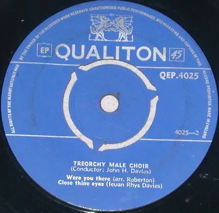 Treorchy Male Choir - O Isis And Osris