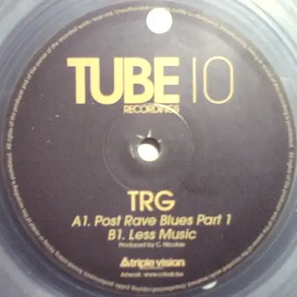 Trg - Post Rave Blues (Part 1) / Less Music