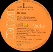 LP - Tri Atma - Tri Atma - jazz fusion indian classical