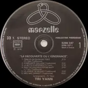 LP - Tri Yann - La Découverte Ou L'ignorance