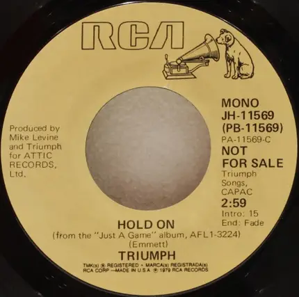 Triumph - Hold On