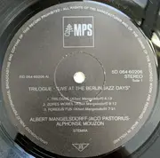 LP - Trilogue - Albert Mangelsdorff - Alphonse Mouzon - Jaco Pastorius - Trilogue - Live At The Berlin Jazz Days