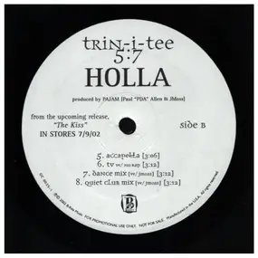 Trin-I-Tee 5:7 - Holla