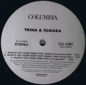 Trina & Tamara - What'd You Come Here For? (Remixes)