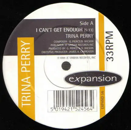 Trina Perry - I Can't Get Enough / I'll Treat You Rite