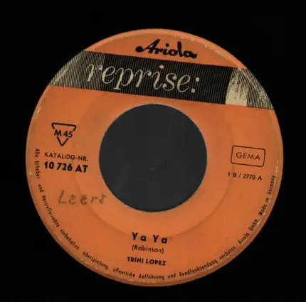 Trini Lopez - Ya Ya