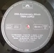 LP - Trini Lopez - 25th Anniversary Album