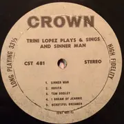 LP - Trini Lopez - Trini Lopez Plays & Sings