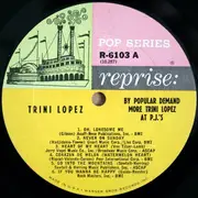 LP - Trini Lopez - By Popular Demand More Trini Lopez At P.J.'s