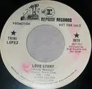 7inch Vinyl Single - Trini Lopez - Love Story - Promo