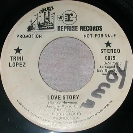 Trini Lopez - Love Story