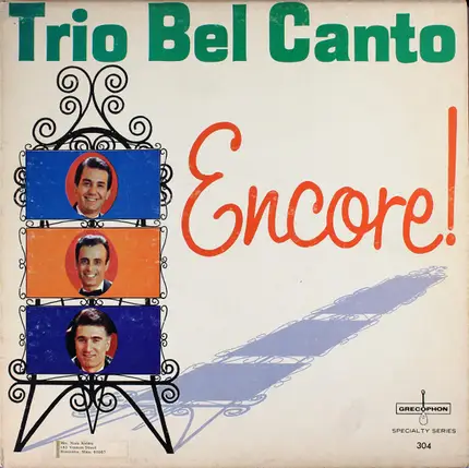 Trio Bel Canto - Encore!