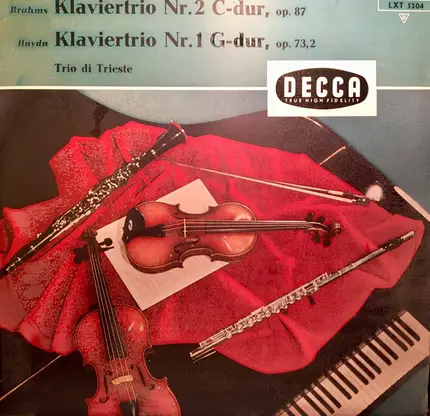 Brahms / Haydn - Trio No. 2 In C Major Opus 87 / Trio No. 1 In G Major Op.73 No 2