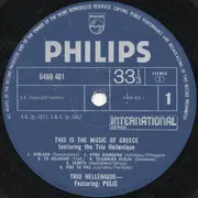 LP - Trio Hellenique - This Is The Music Of Greece